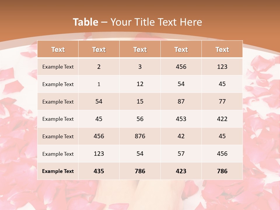 Woman Bodycare Health PowerPoint Template
