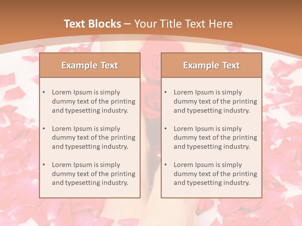 Woman Bodycare Health PowerPoint Template