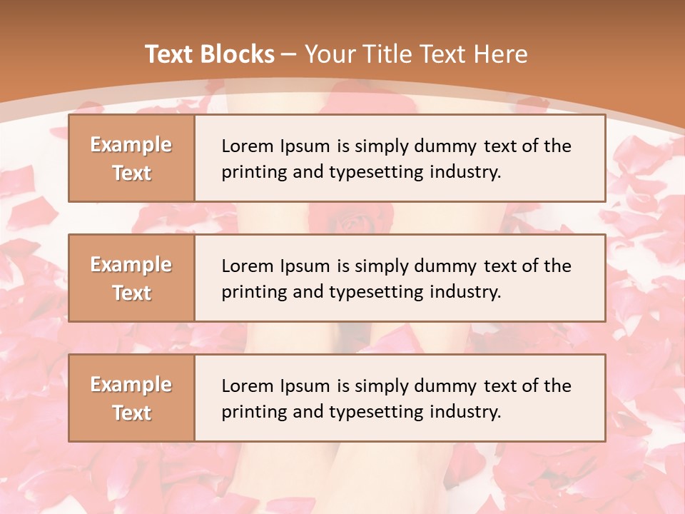 Woman Bodycare Health PowerPoint Template