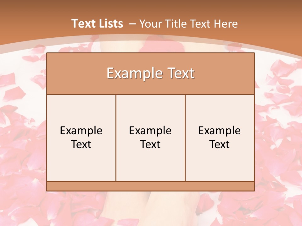 Woman Bodycare Health PowerPoint Template