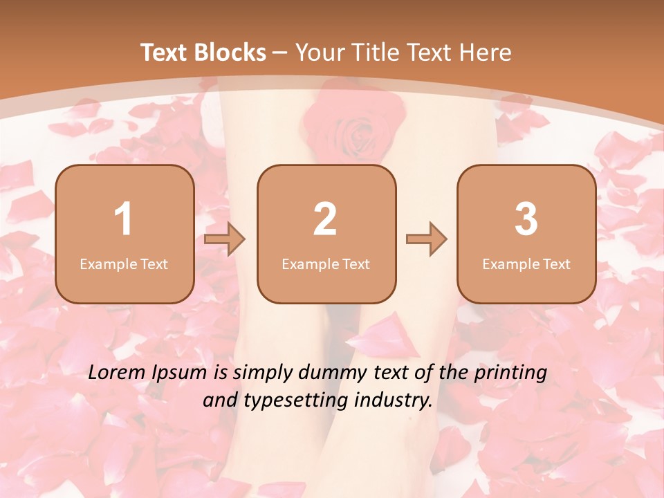 Woman Bodycare Health PowerPoint Template