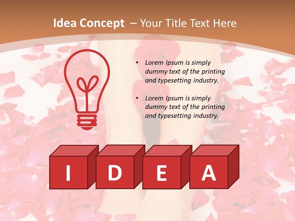 Woman Bodycare Health PowerPoint Template