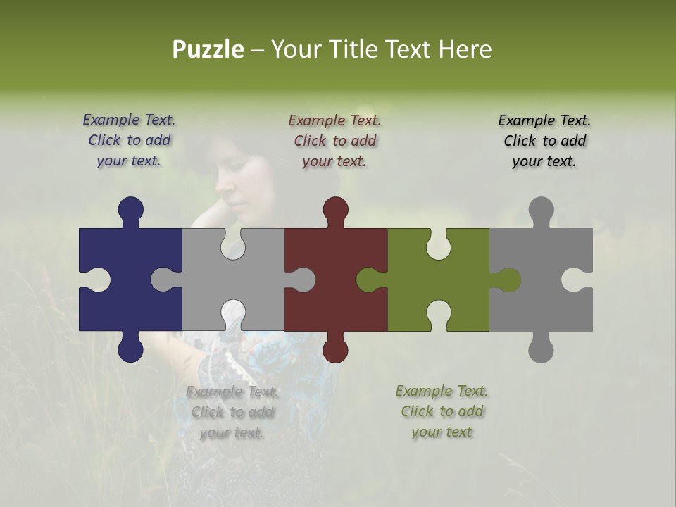 Outdoor Young Problem PowerPoint Template