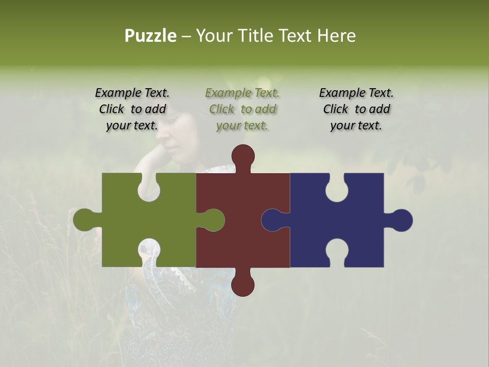 Outdoor Young Problem PowerPoint Template