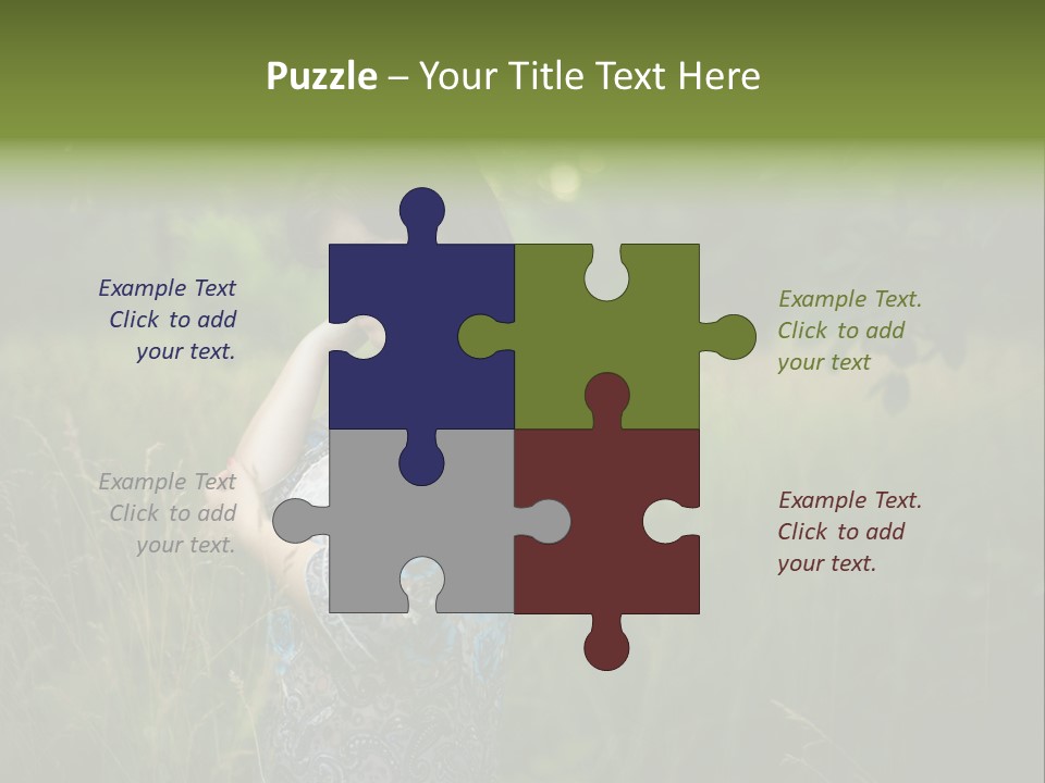 Outdoor Young Problem PowerPoint Template