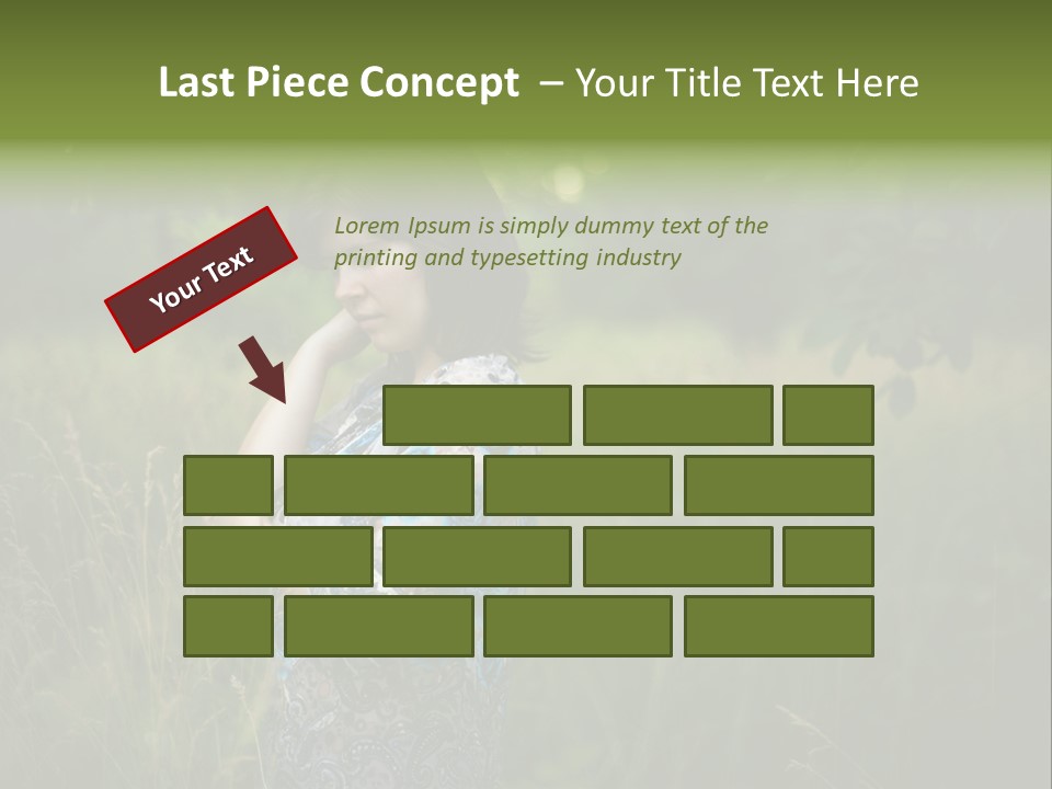 Outdoor Young Problem PowerPoint Template