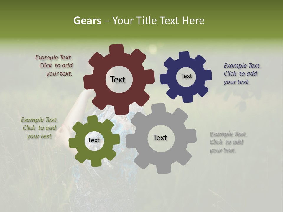 Outdoor Young Problem PowerPoint Template