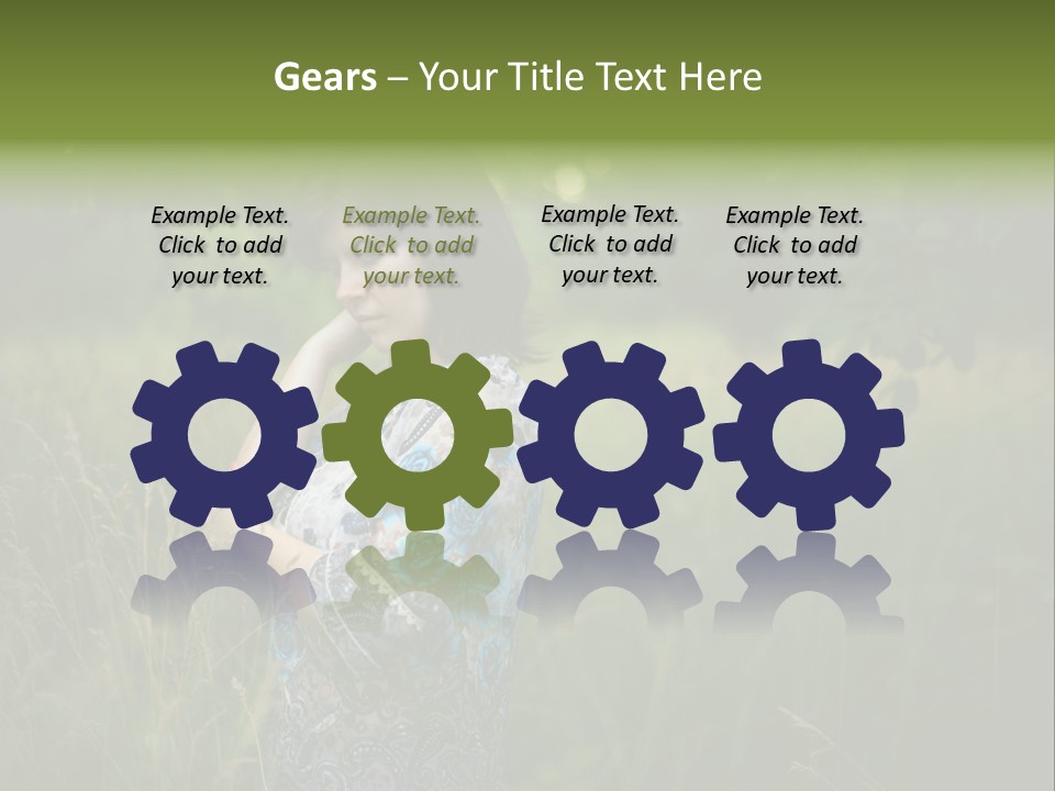 Outdoor Young Problem PowerPoint Template