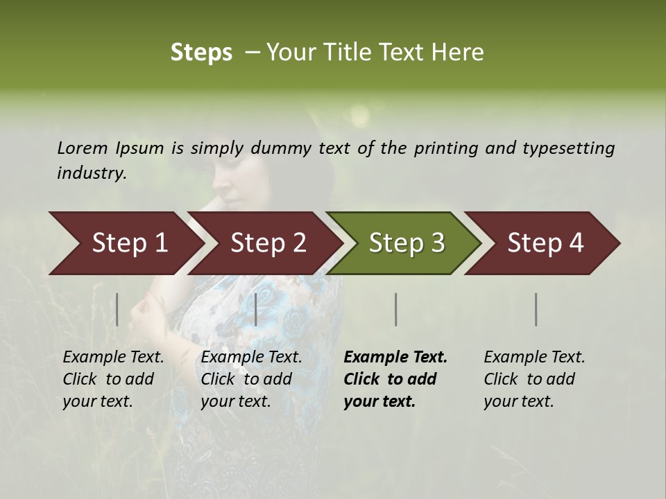 Outdoor Young Problem PowerPoint Template