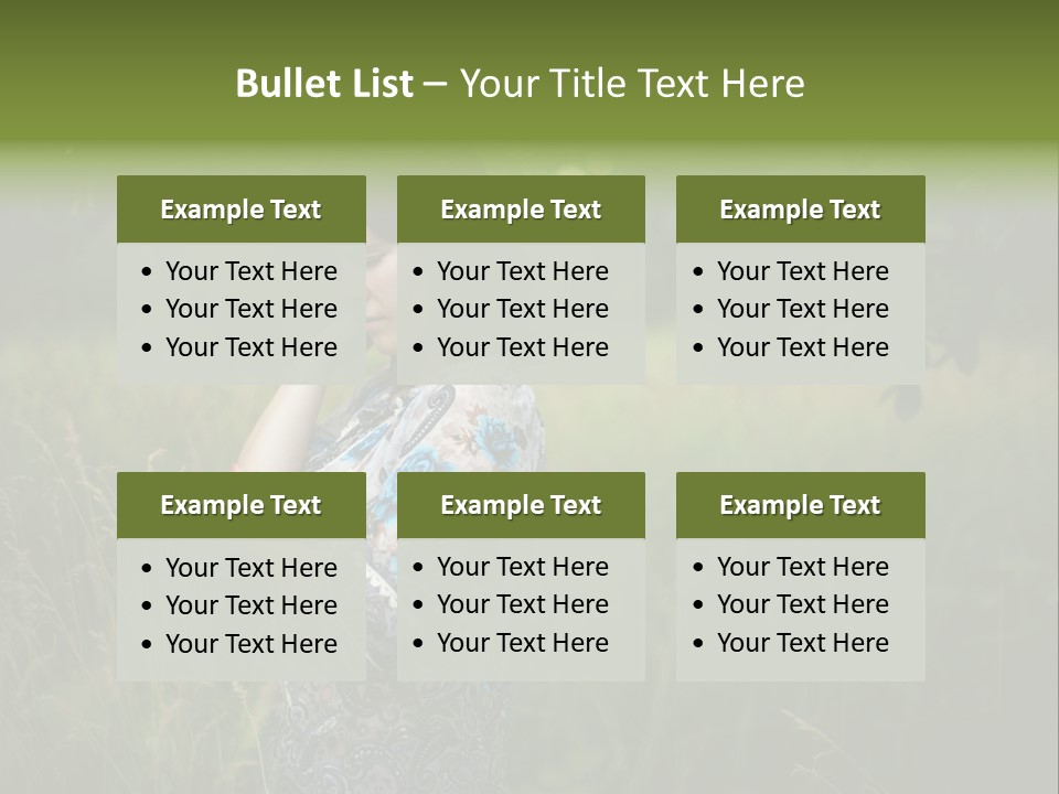 Outdoor Young Problem PowerPoint Template
