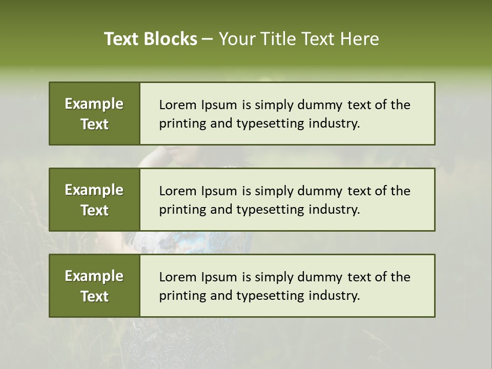 Outdoor Young Problem PowerPoint Template