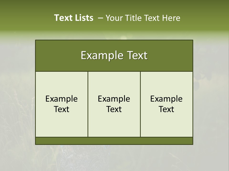 Outdoor Young Problem PowerPoint Template