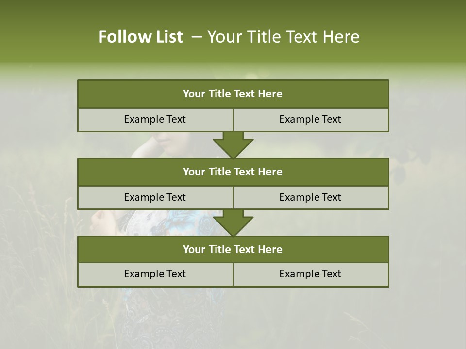 Outdoor Young Problem PowerPoint Template