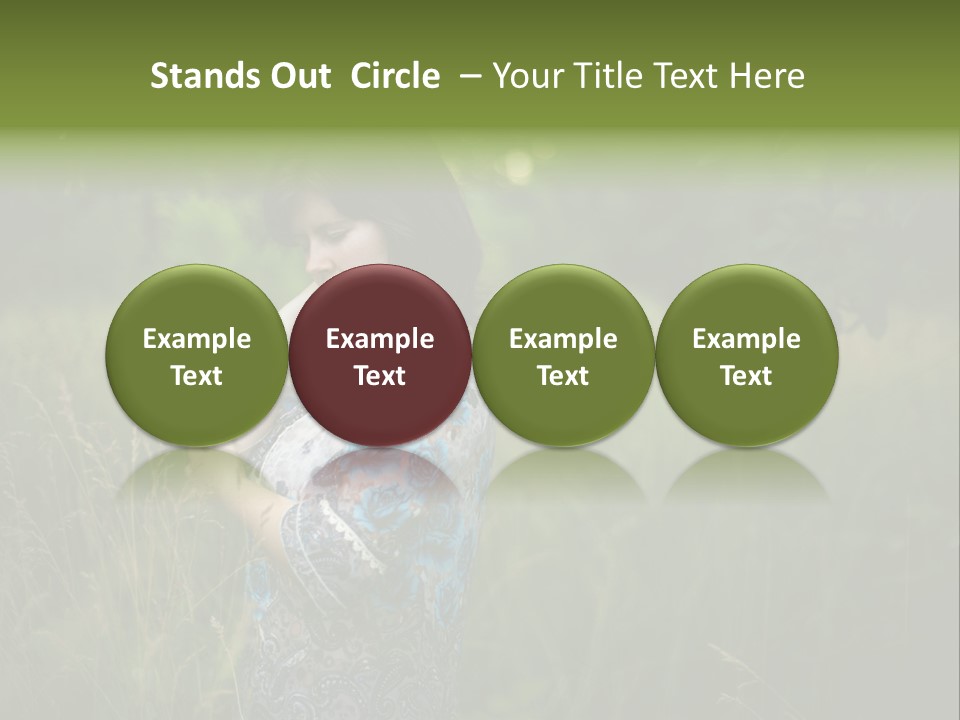 Outdoor Young Problem PowerPoint Template