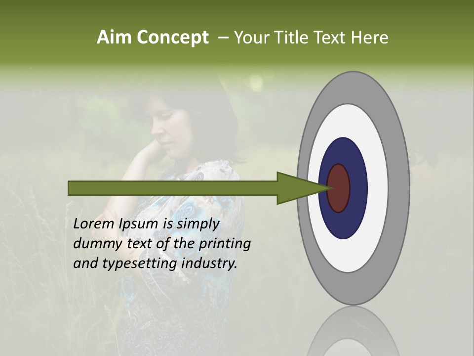 Outdoor Young Problem PowerPoint Template