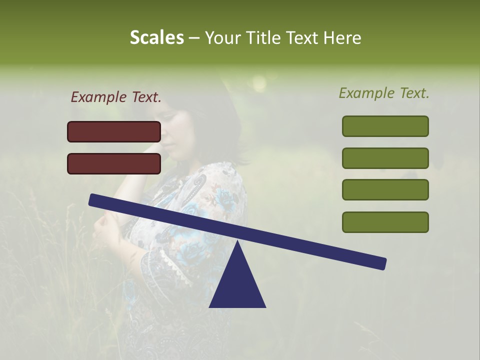 Outdoor Young Problem PowerPoint Template