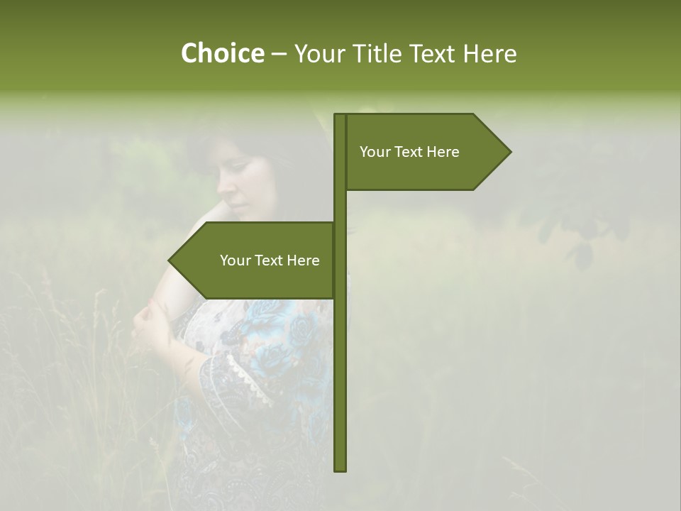 Outdoor Young Problem PowerPoint Template