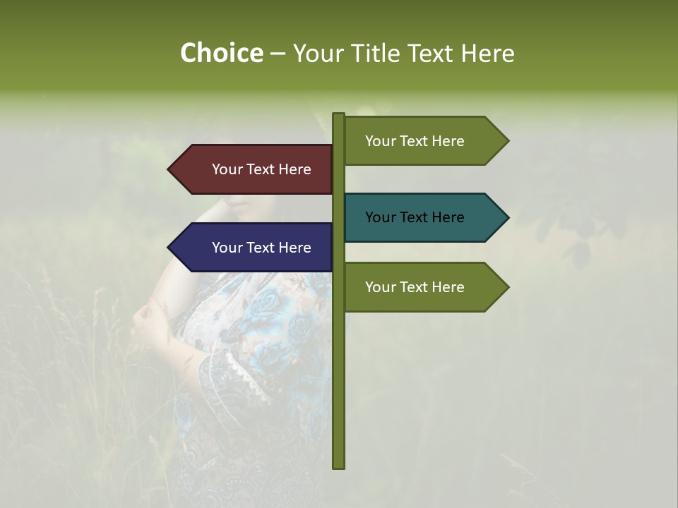 Outdoor Young Problem PowerPoint Template