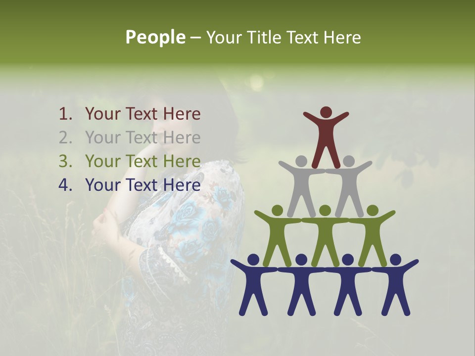 Outdoor Young Problem PowerPoint Template