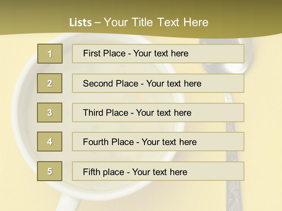 Restaurant Healthy Butternut PowerPoint Template
