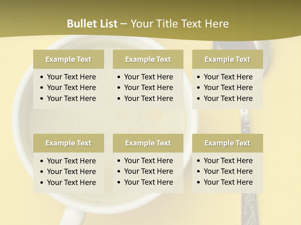 Restaurant Healthy Butternut PowerPoint Template