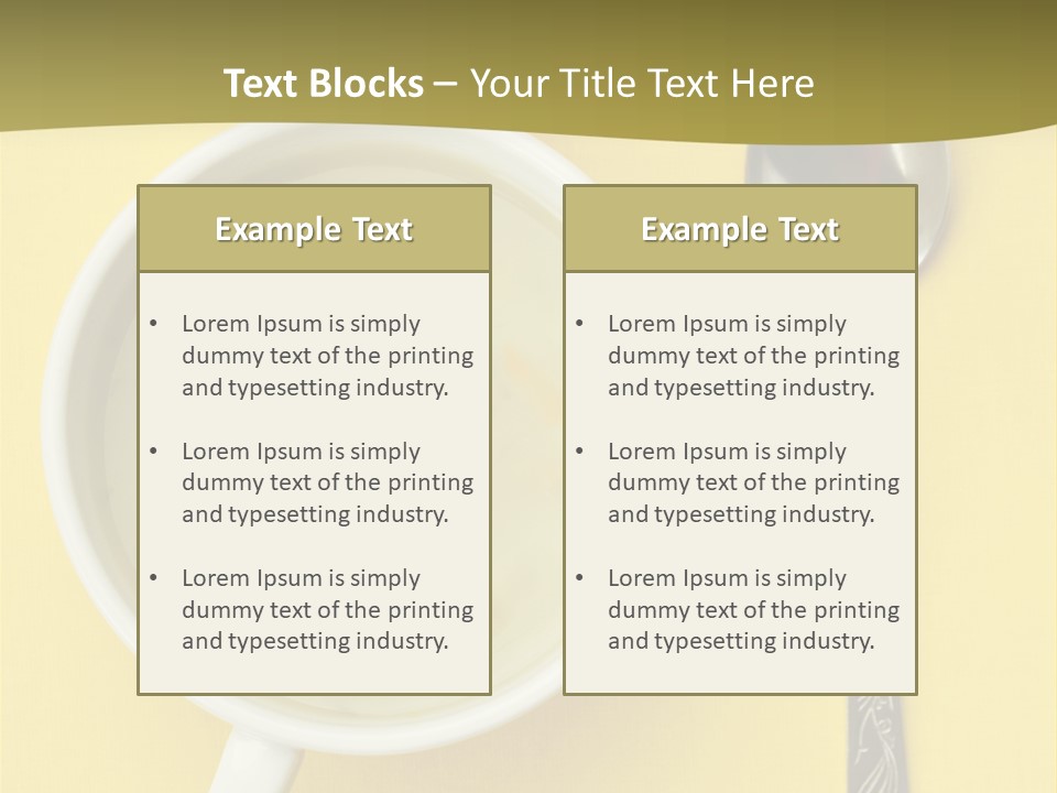 Restaurant Healthy Butternut PowerPoint Template