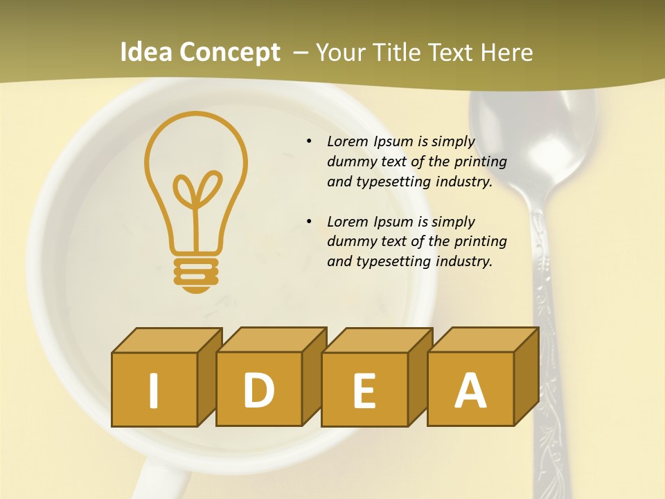 Restaurant Healthy Butternut PowerPoint Template