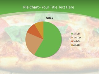 Italian Mozzarella Pan PowerPoint Template