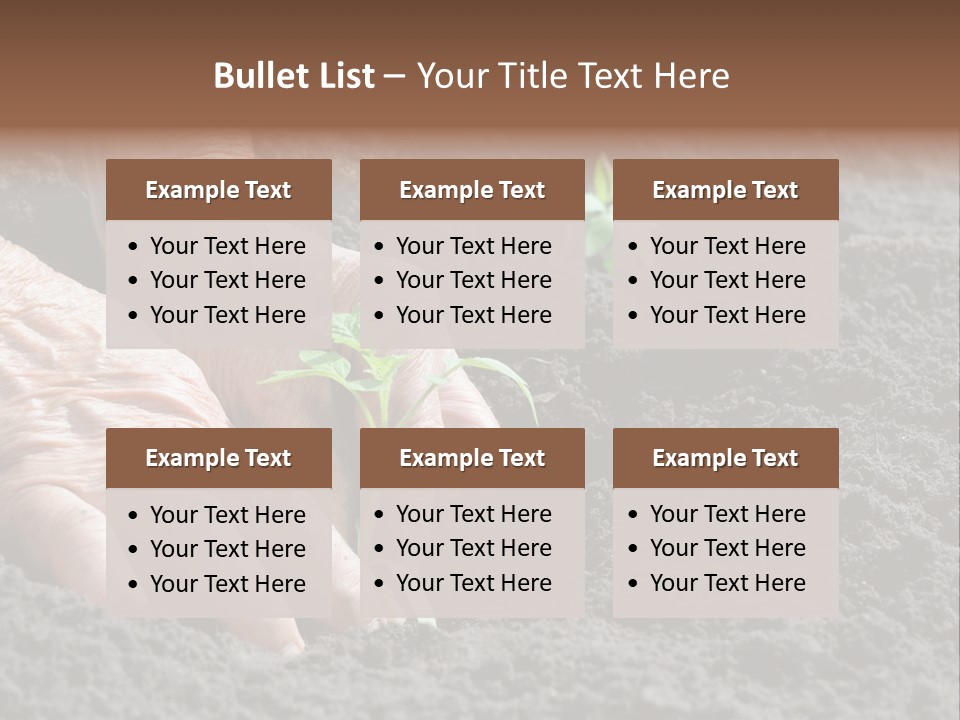 Skin Beginnings Nature PowerPoint Template