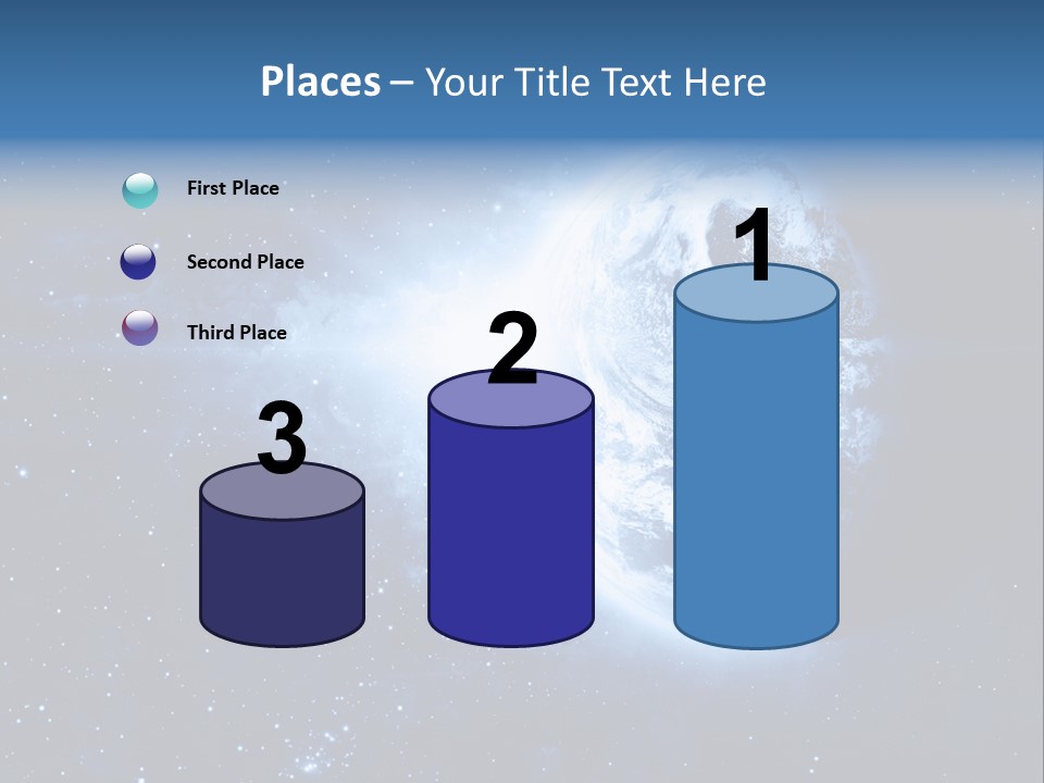 Globe Alien Planet PowerPoint Template