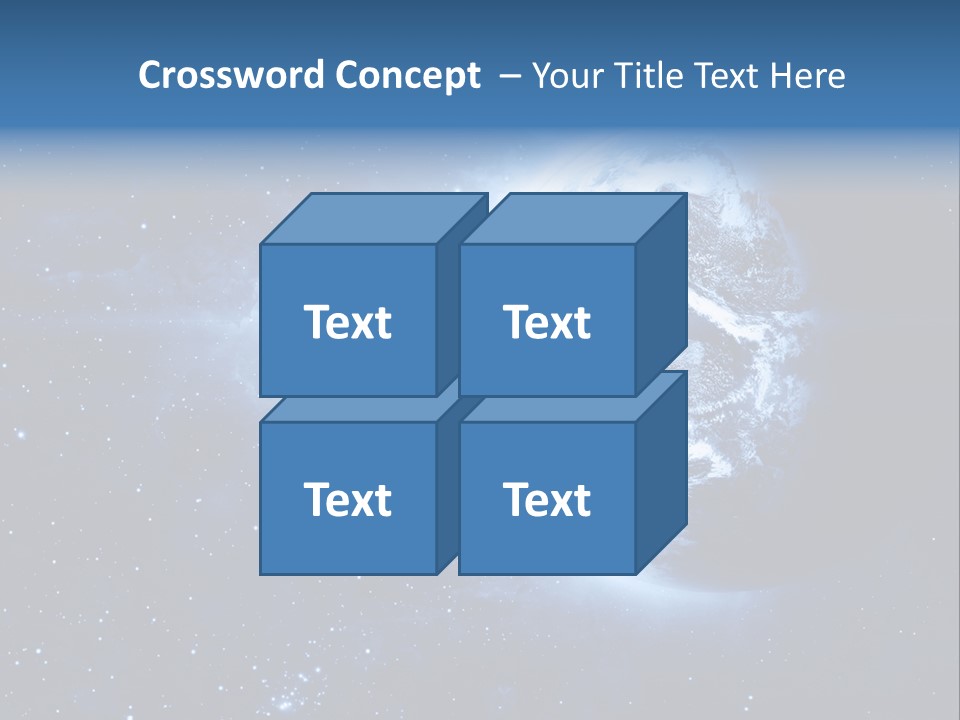 Globe Alien Planet PowerPoint Template