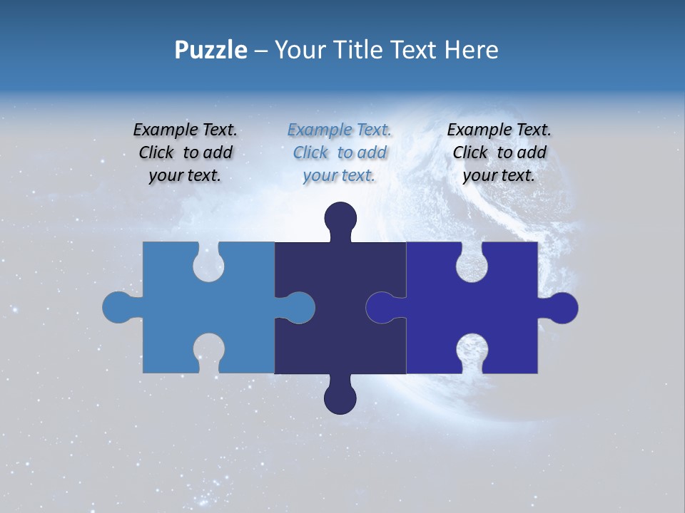 Globe Alien Planet PowerPoint Template