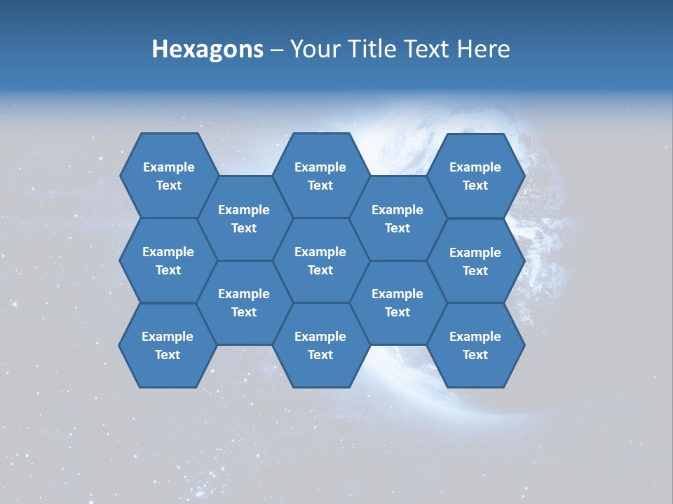 Globe Alien Planet PowerPoint Template