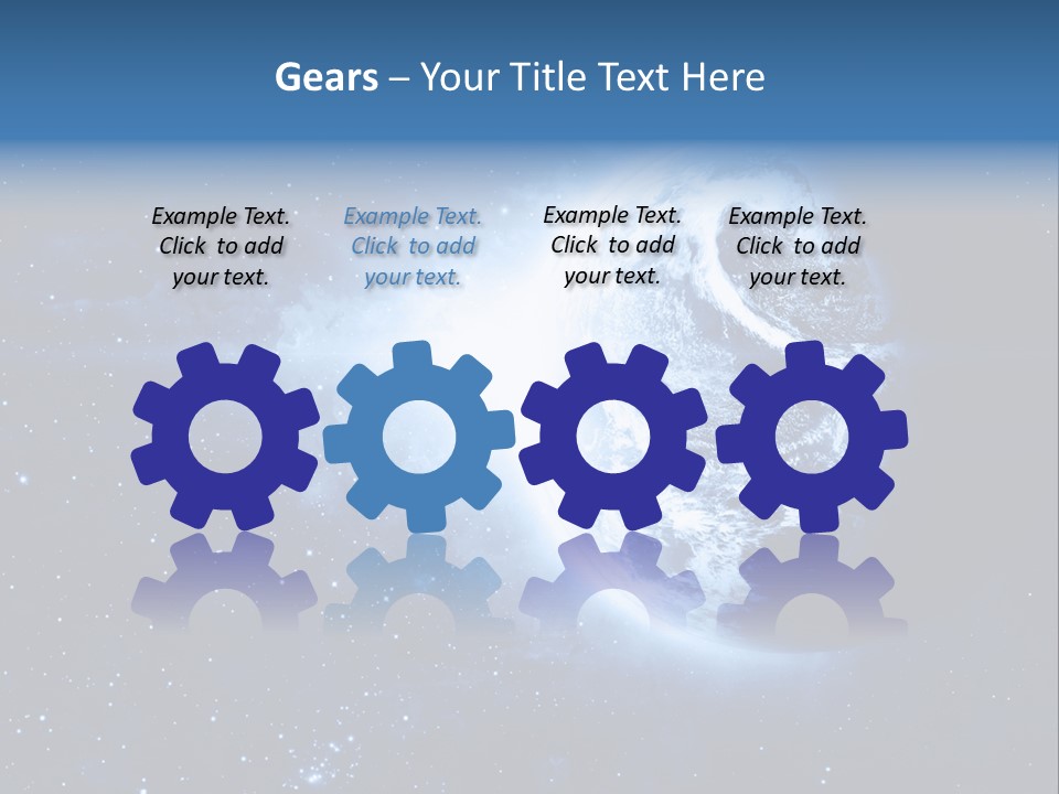 Globe Alien Planet PowerPoint Template