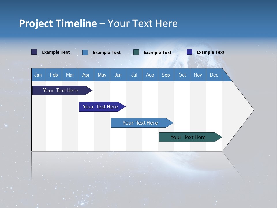 Globe Alien Planet PowerPoint Template