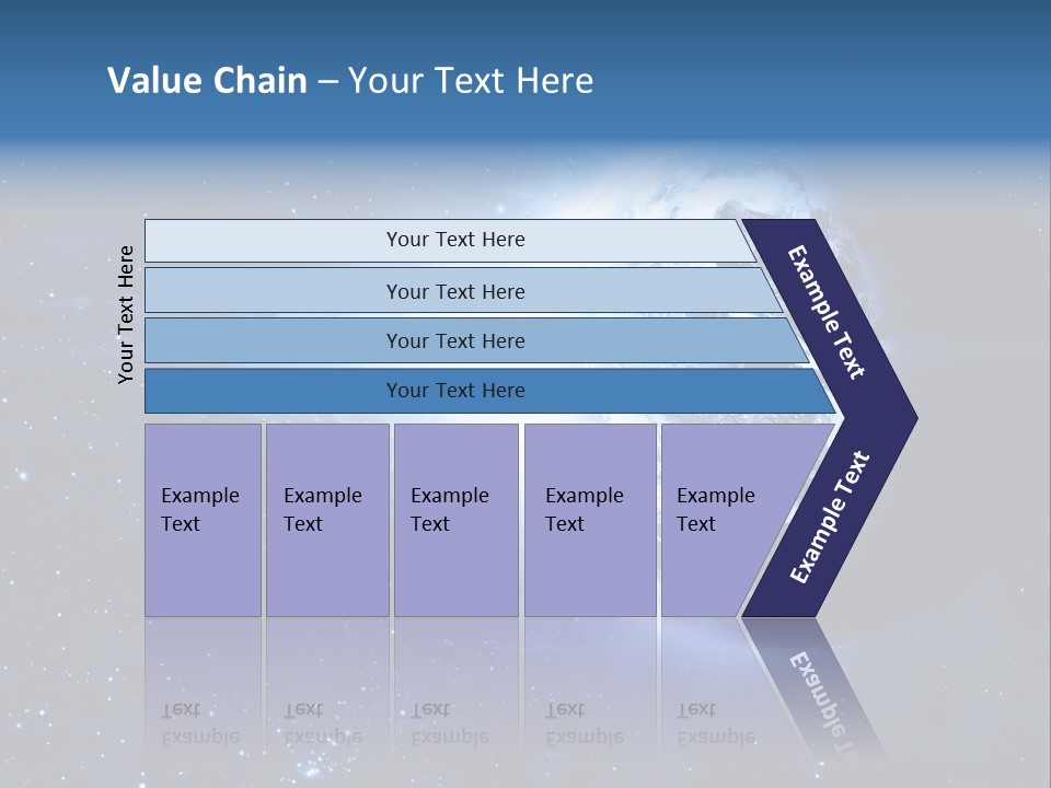 Globe Alien Planet PowerPoint Template
