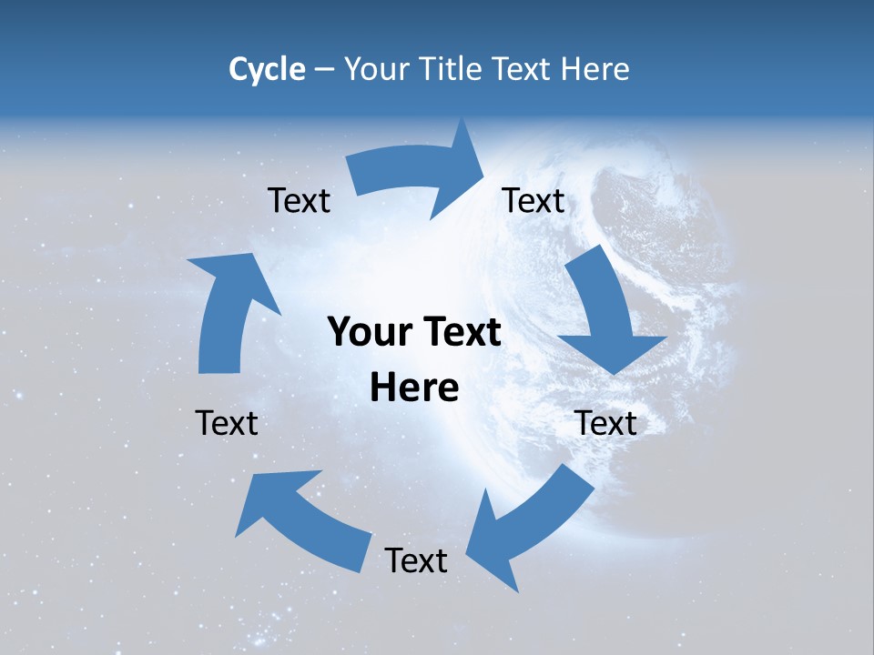 Globe Alien Planet PowerPoint Template
