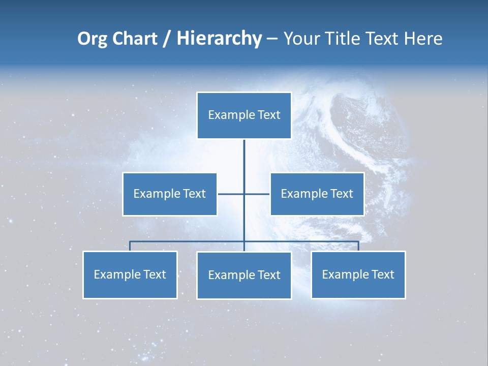 Globe Alien Planet PowerPoint Template