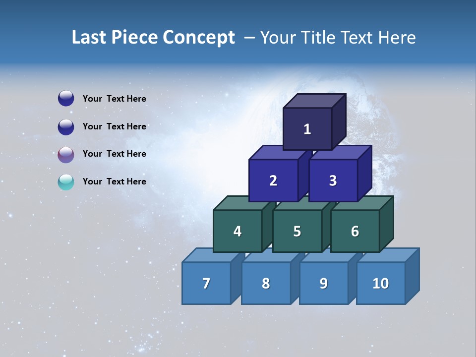 Globe Alien Planet PowerPoint Template