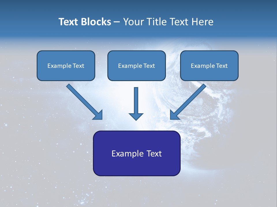 Globe Alien Planet PowerPoint Template