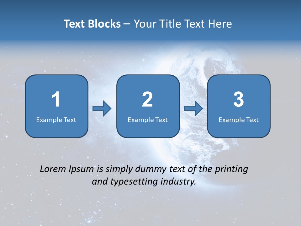 Globe Alien Planet PowerPoint Template