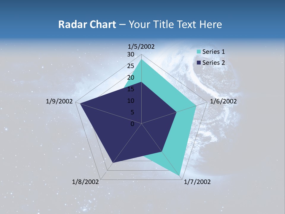 Globe Alien Planet PowerPoint Template