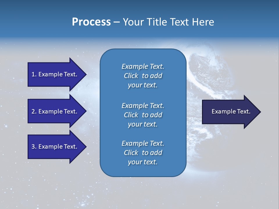 Globe Alien Planet PowerPoint Template