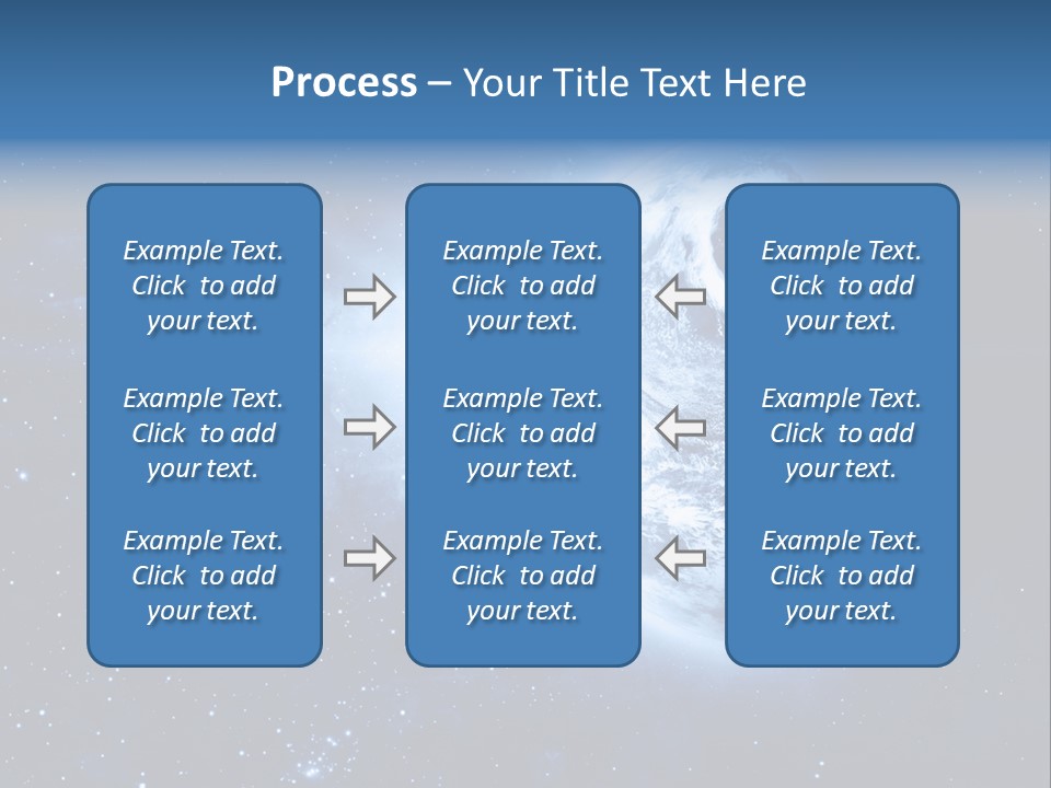 Globe Alien Planet PowerPoint Template