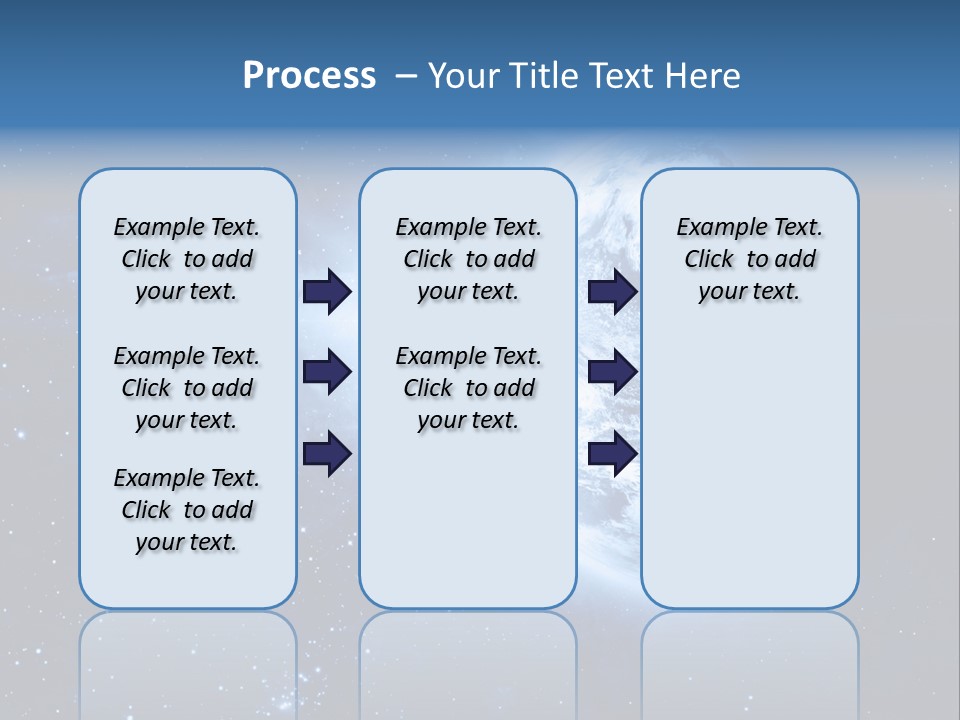 Globe Alien Planet PowerPoint Template