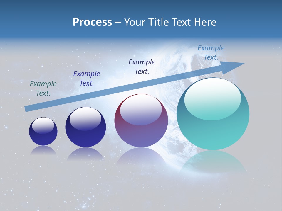 Globe Alien Planet PowerPoint Template