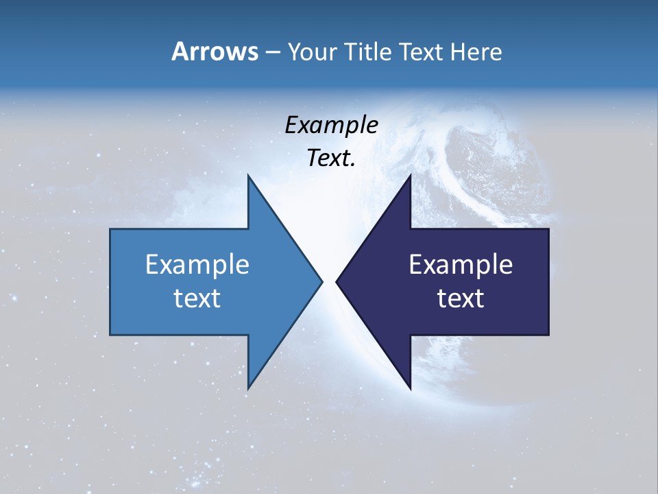 Globe Alien Planet PowerPoint Template