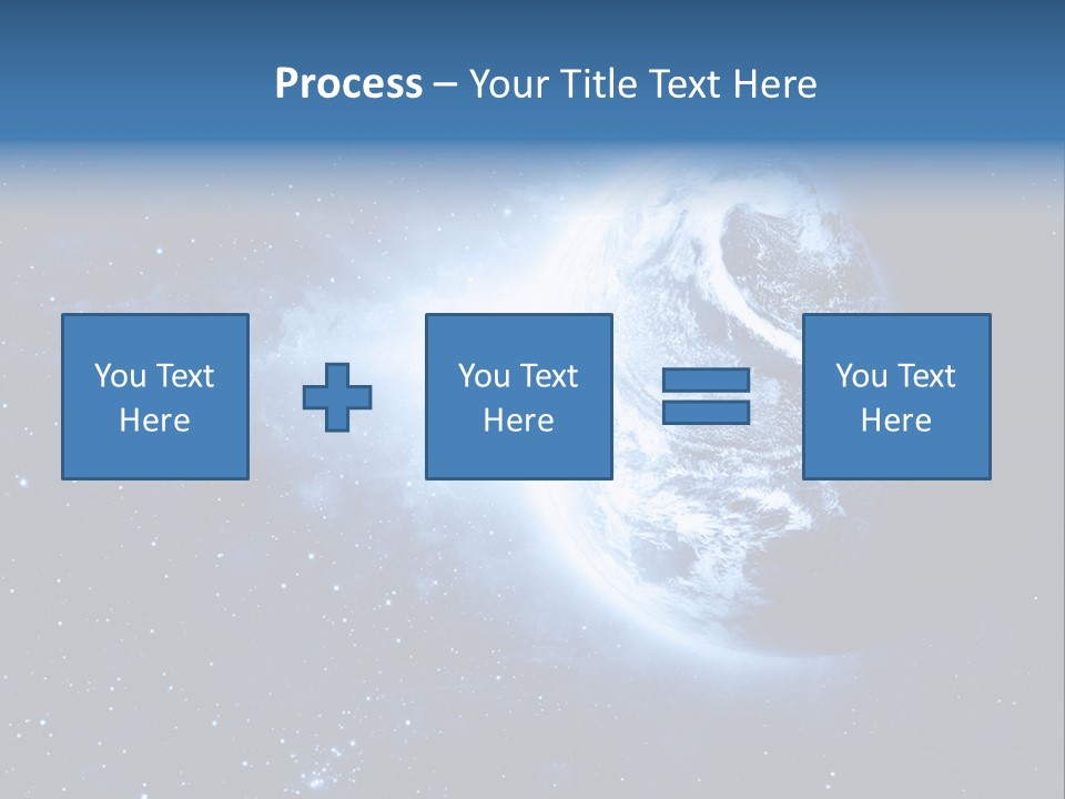 Globe Alien Planet PowerPoint Template