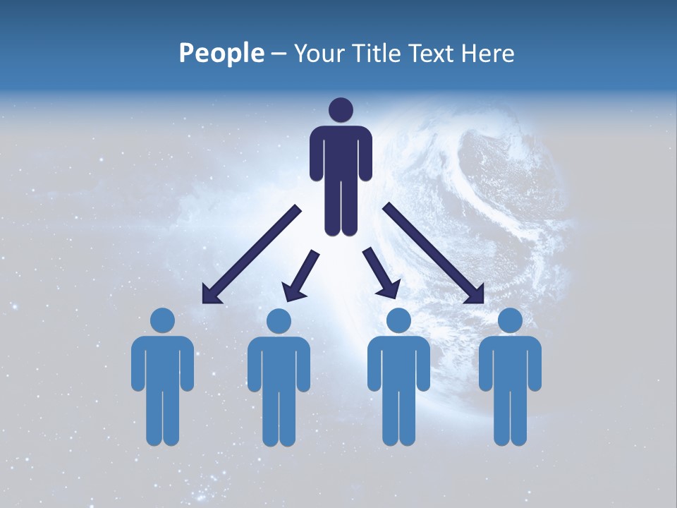 Globe Alien Planet PowerPoint Template