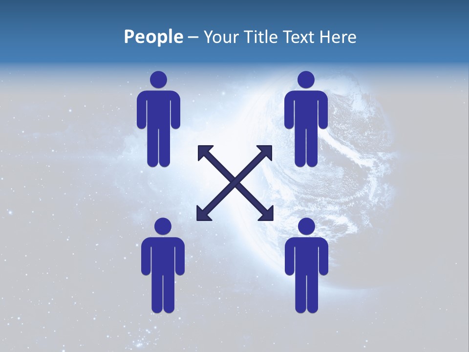 Globe Alien Planet PowerPoint Template